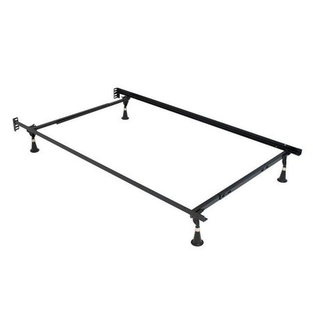 FIXTURESFIRST Atlas-Lock Keyhole Bed Frame; Twin & Full FI78216